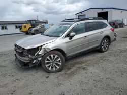 Salvage cars for sale at Airway Heights, WA auction: 2015 Subaru Outback 3.6R Limited