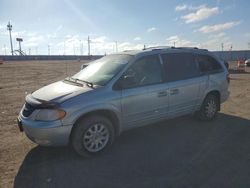 Chrysler Town & Country LXI salvage cars for sale: 2001 Chrysler Town & Country LXI