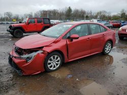 Salvage cars for sale at Chalfont, PA auction: 2020 Toyota Corolla LE