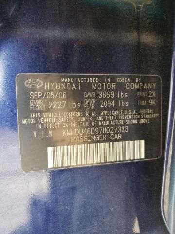 2007 Hyundai Elantra GLS