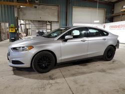 Salvage cars for sale at Eldridge, IA auction: 2013 Ford Fusion S