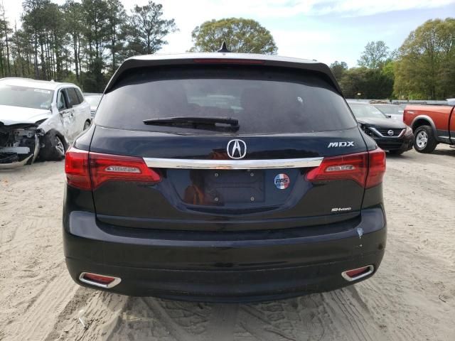 2016 Acura MDX Technology