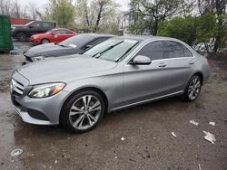 Salvage cars for sale from Copart Baltimore, MD: 2016 Mercedes-Benz C 300 4matic