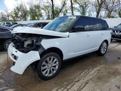 Salvage cars for sale at Bridgeton, MO auction: 2015 Land Rover Range Rover HSE
