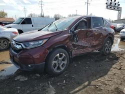 Vehiculos salvage en venta de Copart Columbus, OH: 2018 Honda CR-V EXL