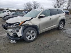 Toyota Highlander salvage cars for sale: 2015 Toyota Highlander Limited