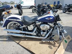 Salvage Motorcycles with No Bids Yet For Sale at auction: 2007 Harley-Davidson Flstn