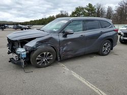 Salvage cars for sale at Brookhaven, NY auction: 2022 Toyota Highlander Hybrid XLE