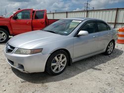 Salvage cars for sale from Copart Haslet, TX: 2005 Acura TSX