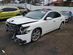 Salvage cars for sale from Copart New Britain, CT: 2010 Nissan Maxima S