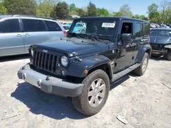 Jeep Wrangler Vehiculos salvage en venta: 2015 Jeep Wrangler Unlimited Sahara