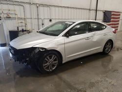 Salvage cars for sale at Avon, MN auction: 2017 Hyundai Elantra SE