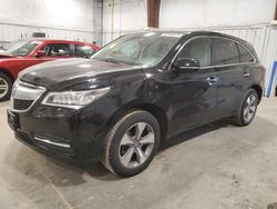 Salvage cars for sale at Milwaukee, WI auction: 2014 Acura MDX