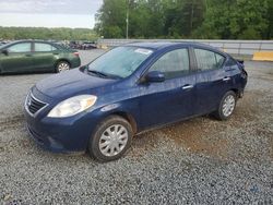 Salvage cars for sale from Copart Concord, NC: 2013 Nissan Versa S