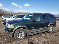 Salvage cars for sale at Des Moines, IA auction: 2002 Ford Explorer Eddie Bauer