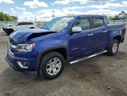 Salvage cars for sale from Copart Newton, AL: 2016 Chevrolet Colorado LT