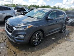 Salvage cars for sale at Louisville, KY auction: 2020 Hyundai Tucson Limited
