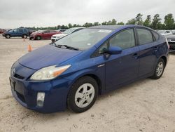 Salvage cars for sale from Copart Houston, TX: 2010 Toyota Prius