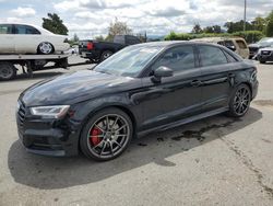 Salvage cars for sale from Copart San Martin, CA: 2020 Audi S3 Premium Plus