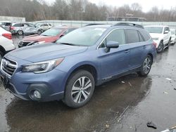 Salvage cars for sale from Copart Assonet, MA: 2018 Subaru Outback 2.5I Limited