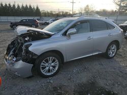 Lexus RX450 salvage cars for sale: 2012 Lexus RX 450