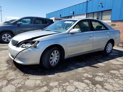 Salvage cars for sale at Woodhaven, MI auction: 2006 Toyota Camry LE