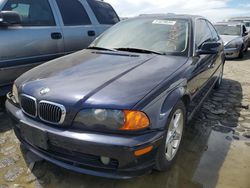 Salvage cars for sale from Copart Martinez, CA: 2000 BMW 328 CI