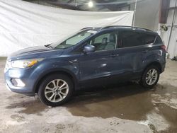 Salvage cars for sale at North Billerica, MA auction: 2018 Ford Escape SEL