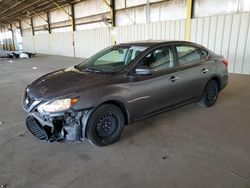 Salvage cars for sale from Copart Phoenix, AZ: 2016 Nissan Sentra S