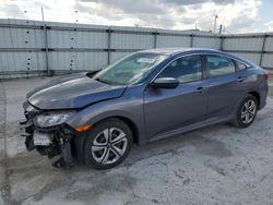 Salvage cars for sale from Copart Walton, KY: 2016 Honda Civic LX