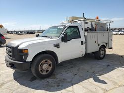 Salvage trucks for sale at Sun Valley, CA auction: 2008 Ford F350 SRW Super Duty