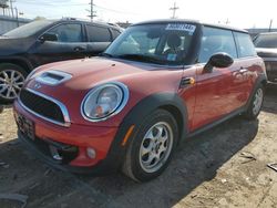 Salvage cars for sale from Copart Chicago Heights, IL: 2012 Mini Cooper