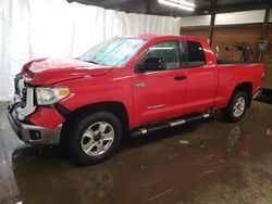 Salvage cars for sale from Copart Ebensburg, PA: 2014 Toyota Tundra Double Cab SR/SR5