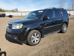 Salvage cars for sale at Columbia Station, OH auction: 2014 Honda Pilot Touring