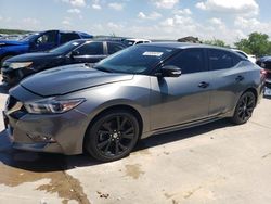 Salvage cars for sale at Grand Prairie, TX auction: 2018 Nissan Maxima 3.5S