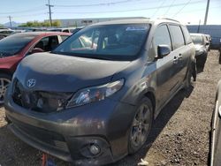 Salvage cars for sale from Copart Phoenix, AZ: 2012 Toyota Sienna Sport