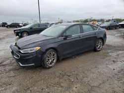 Salvage cars for sale at Indianapolis, IN auction: 2020 Ford Fusion SEL