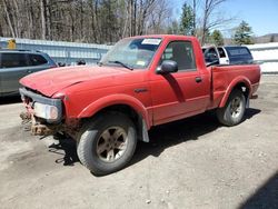 Salvage cars for sale from Copart Center Rutland, VT: 2004 Ford Ranger