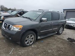 Salvage cars for sale at Duryea, PA auction: 2010 Nissan Armada SE