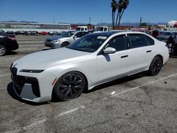 Salvage cars for sale at Van Nuys, CA auction: 2023 BMW I7 XDRIVE60