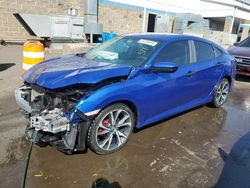 Honda Civic LX salvage cars for sale: 2018 Honda Civic LX