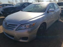 Salvage cars for sale from Copart Elgin, IL: 2011 Toyota Camry Base