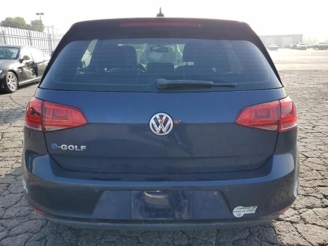 2015 Volkswagen E-GOLF SEL Premium