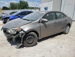 Salvage cars for sale from Copart Apopka, FL: 2015 Toyota Corolla L