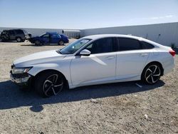 Salvage cars for sale at Adelanto, CA auction: 2020 Honda Accord Sport