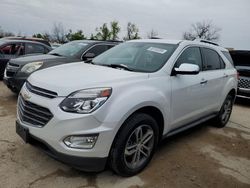 Vehiculos salvage en venta de Copart Bridgeton, MO: 2017 Chevrolet Equinox Premier