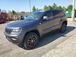 Salvage cars for sale at Gaston, SC auction: 2017 Jeep Grand Cherokee Trailhawk