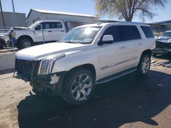 Vehiculos salvage en venta de Copart Albuquerque, NM: 2015 Cadillac Escalade Luxury