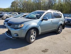 Salvage cars for sale at Glassboro, NJ auction: 2007 Mitsubishi Outlander XLS