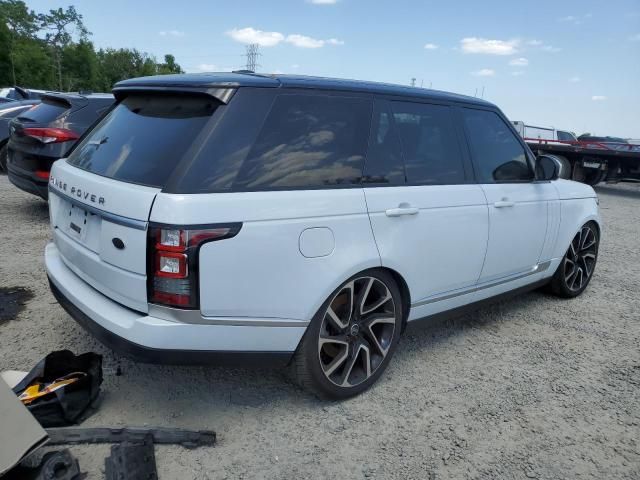 2016 Land Rover Range Rover Supercharged